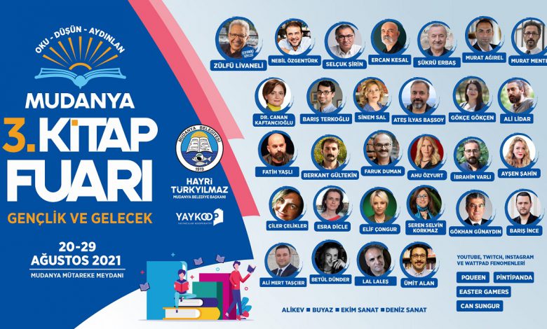 Mudanya 3’ncü Kitap Fuarı başlıyor
