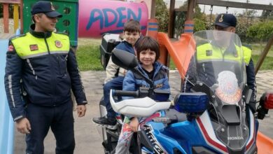 Aden Koleji’nde miniklere ‘trafik’ etkinliği