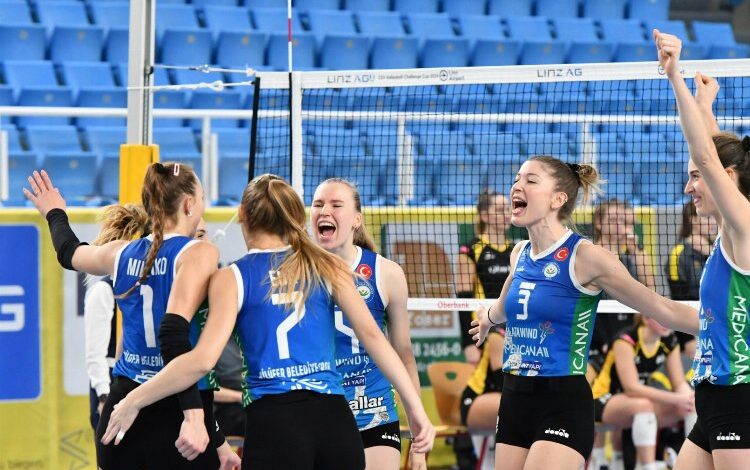 Nilüfer’in Sultanları Avusturya’da avantajı kaptı