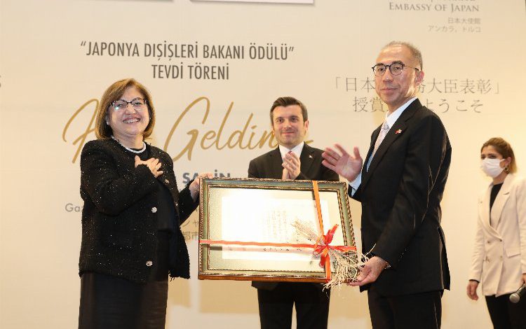 Japonya’dan Gaziantep Büyükşehir’e ödül