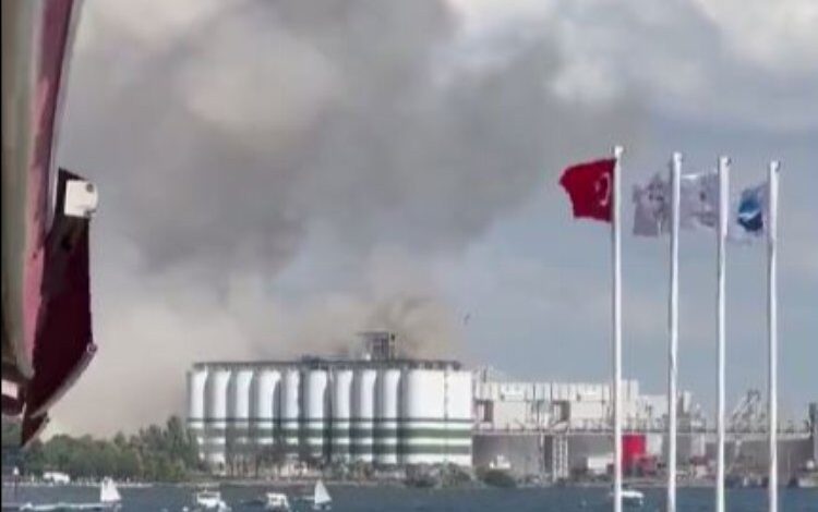 Kocaeli TMO silosunda patlama! Yaralılar var