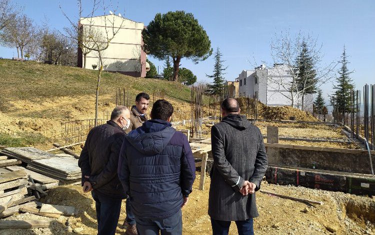 Kocaeli İzmit Malta’ya kazandırılacak yeni sosyal alan  çalışmaları  devam ediyor