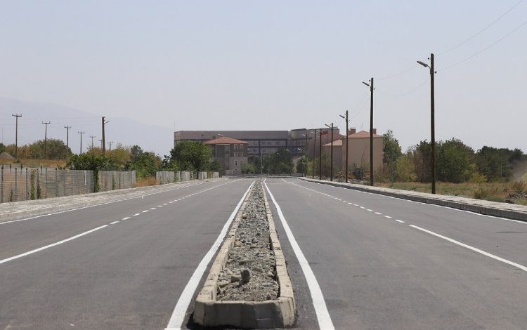 Hacı Ali Akın Caddesi yenilendi