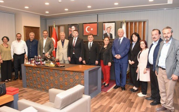 Kent Konseyi’nden Başkan Çimen’e ziyaret