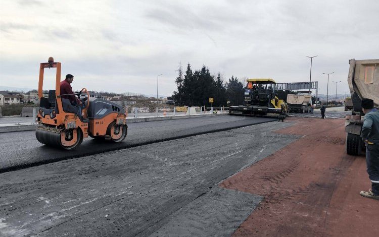 TEM Otoyolu İstanbul istikameti asfaltlandı
