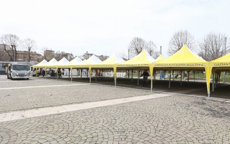 Gaziantep’ten günlük 20 bin kişiye iftar ikramı Gaziantep’ten günlük 20 bin kişiye iftar ikramı