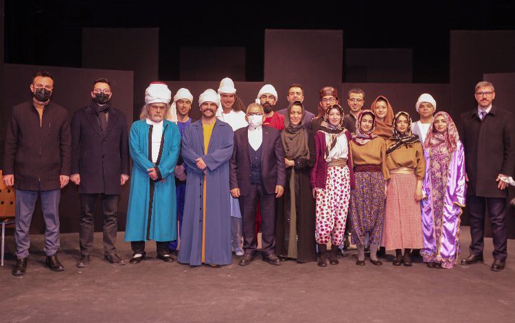 Kayseri’de ‘Yunus Emre’ oyunu ilgi gördü