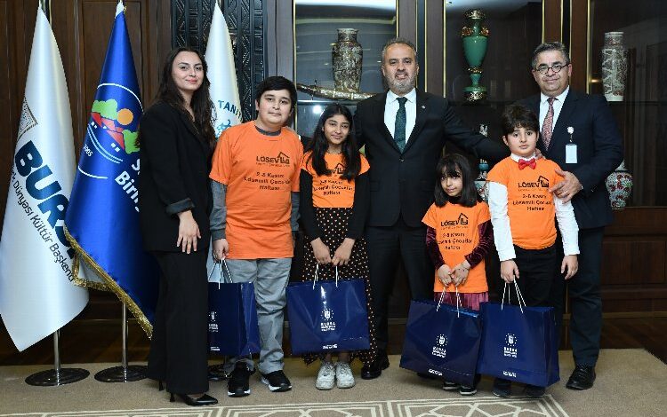 Bursa’da Başkan Aktaş’ın özel konukları