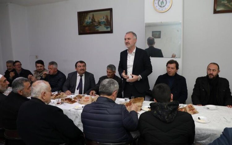 Bursa İnegöl’de ‘Bereket Sofrası’na Ramazan molası