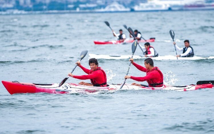 Deniz Kanosu Türkiye yarışları Kocaeli’ye renk getirdi