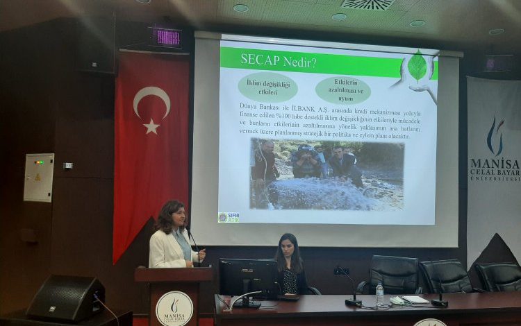 Büyükşehir’in çevreci yatırımları, Manisa CBÜ’de anlatıldı