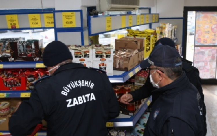 Kayseri zabıtasından fiyat denetimi Kayseri zabıtasından fiyat denetimi