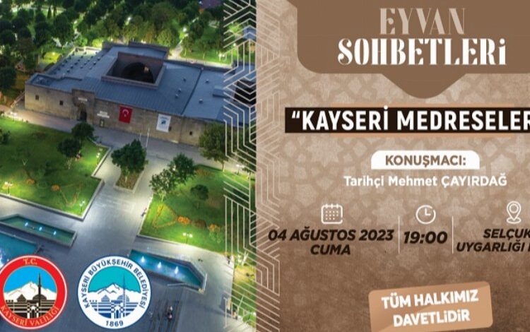 Kayseri protokolünden Eyvan Sohbetleri