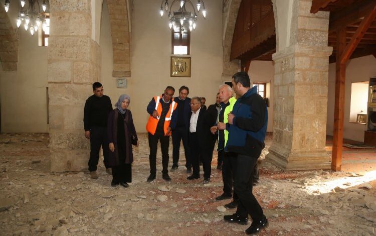 Kayseri’de tarihi camiye büyük restorasyon Kayseri’de tarihi camiye büyük restorasyon
