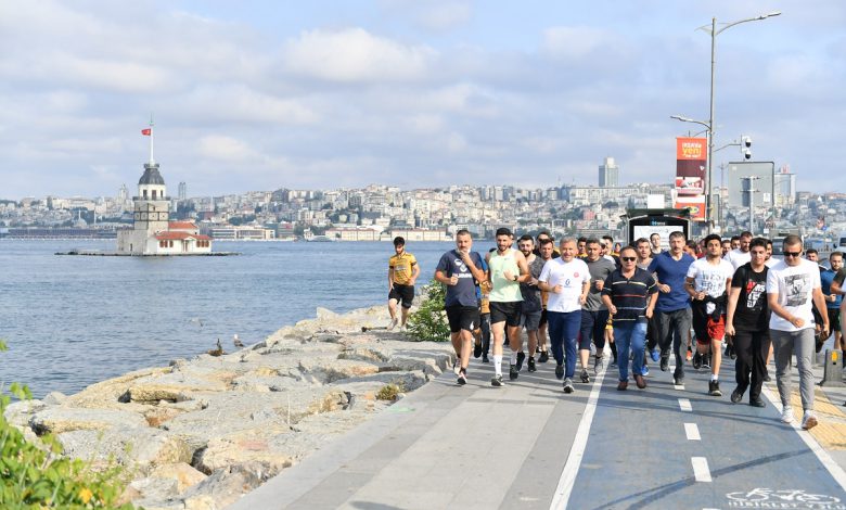 Üsküdar’da halk koşusu