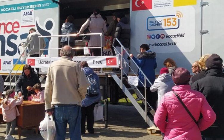 Ukrayna’daki mobil yemek tırı yurda döndü Ukrayna’daki mobil yemek tırı yurda döndü