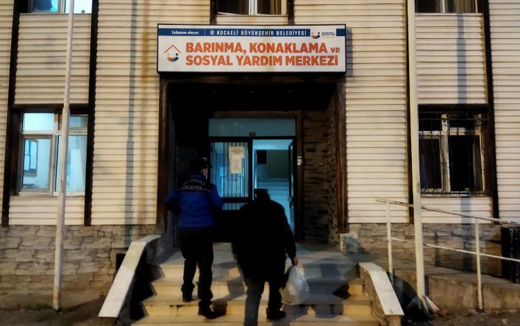 Kocaeli’nde sokaktan kurtarıldı Barınma Merkezine yerleştirildi
