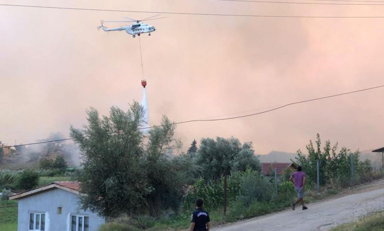 Antalya Manavgat’ta büyük yangın!