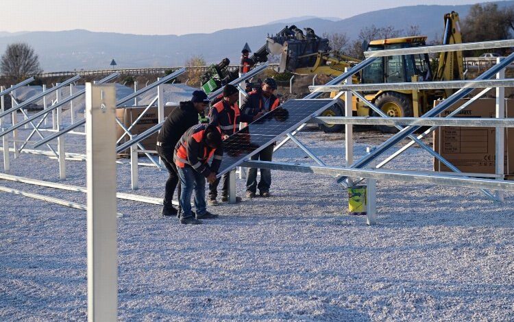 Çorum Belediyesi güneş enerji santralini kuruyor