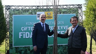 Konya’ya 17 milyon fidan ve fide desteği