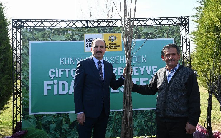 Konya’ya 17 milyon fidan ve fide desteği Konya’ya 17 milyon fidan ve fide desteği
