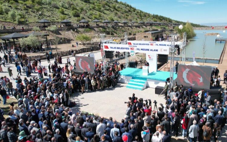 Kayseri Talas’ta Zincidere’ye mesire alanı