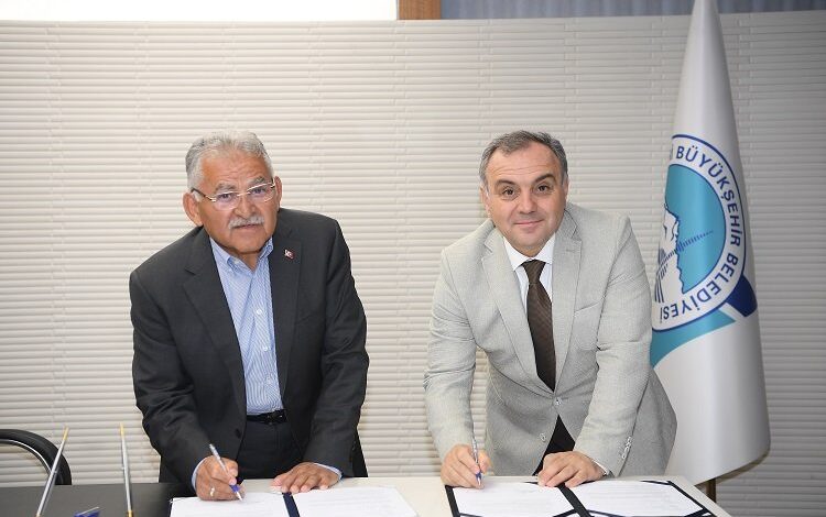 Kayseri Büyükşehir ile ERÜ’den iş birliği protokolü