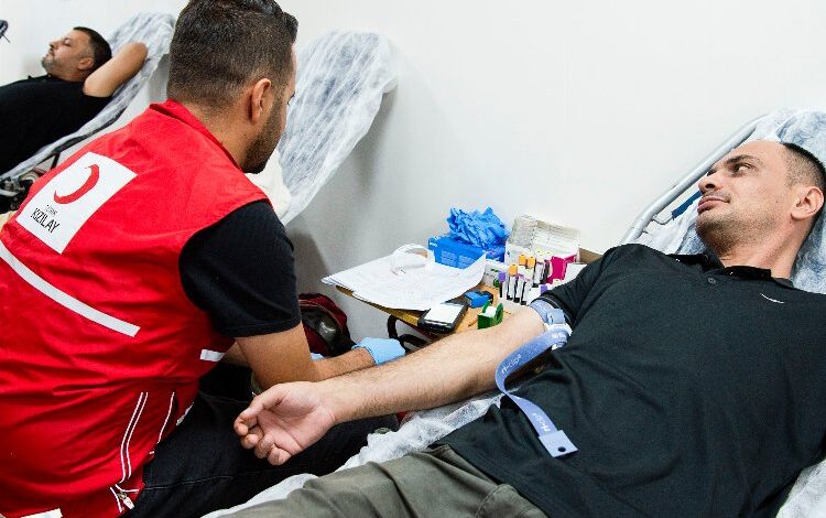 Malatya MASKİ personeli kanlarını bağışladı Malatya MASKİ personeli kanlarını bağışladı