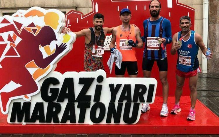 Manisalı atlet Gazi Maratonunda 1. oldu