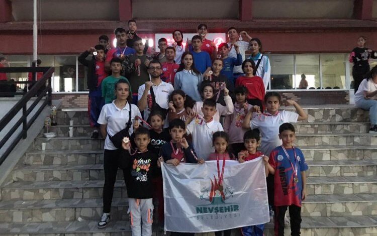Nevşehirli sporculardan madalyalara ambargo Nevşehirli sporculardan madalyalara ambargo