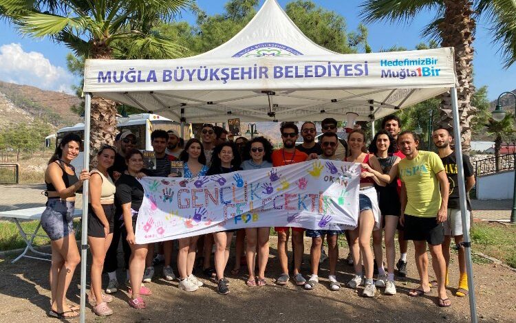 100. yılda gençler Muğla’da 100. Yıl Kampı’nda buluştu