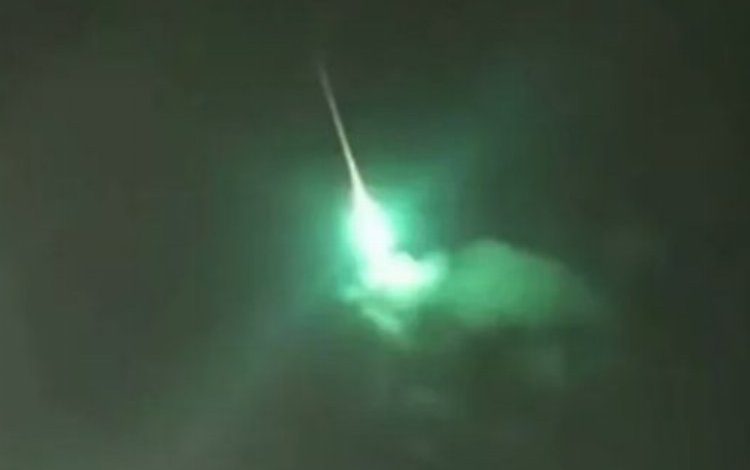 TUA’dan “yeşil ışık saçan meteor” açıklaması