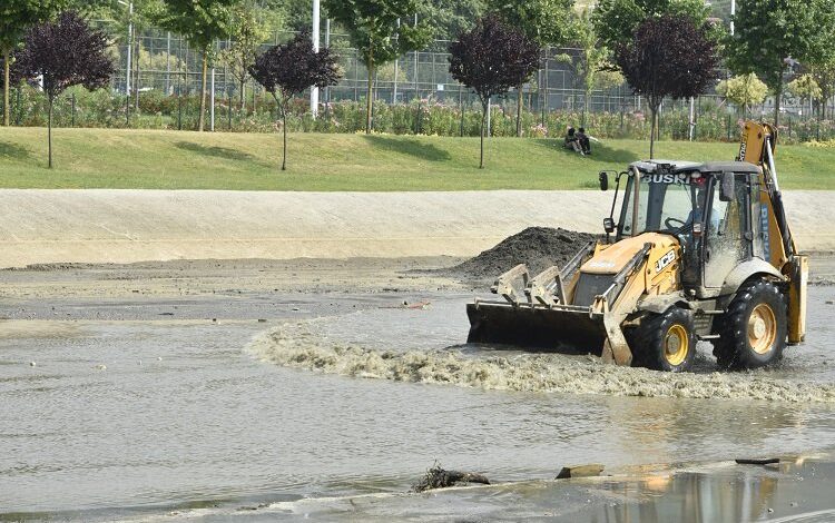 Bursa Hüdavendigar’da dere temizliği