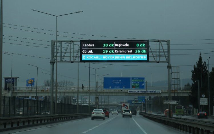 Kocaeli’nin önemli güzergâhlarına anlık kontrol Kocaeli’nin önemli güzergâhlarına anlık kontrol