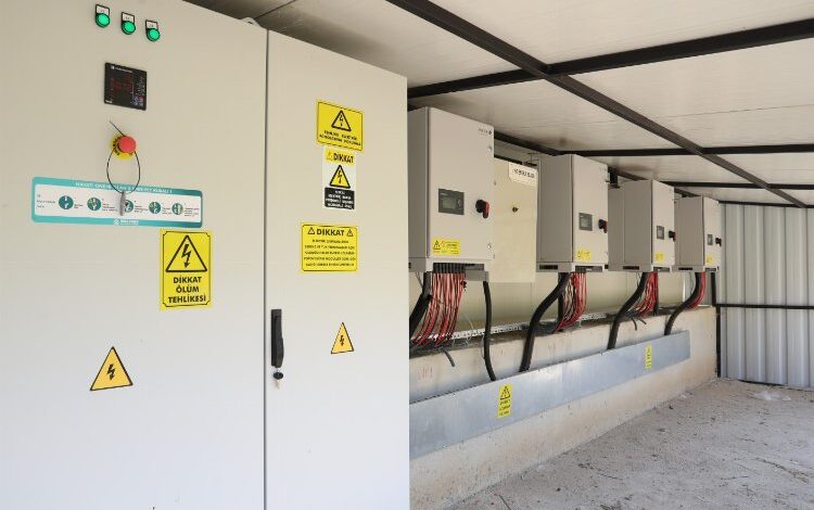 Bursa’da bu tesis enerjisini güneşten alıyor