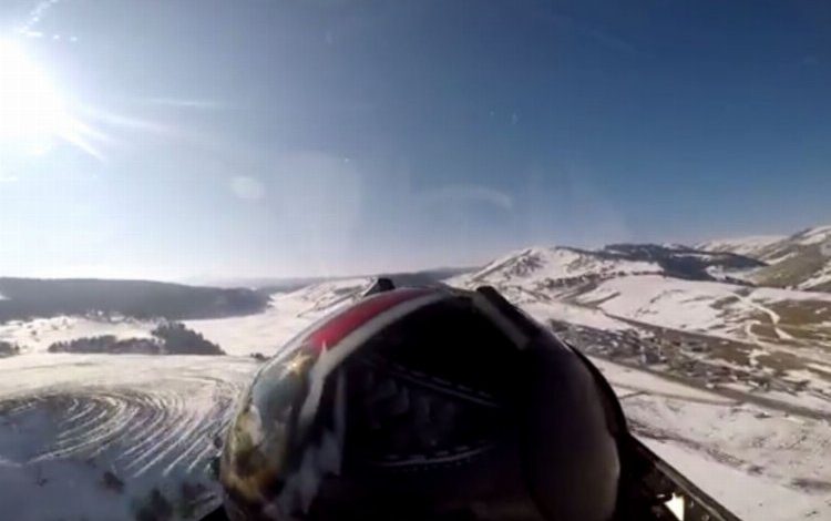 Hava Kuvvetleri’nden Sarıkamış’ta selamlama uçuşu Hava Kuvvetleri’nden Sarıkamış’ta selamlama uçuşu