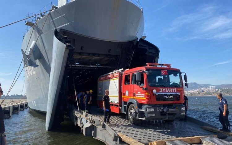 Manisa İtfaiyesi’ne Libya görevi Manisa İtfaiyesi’ne Libya görevi