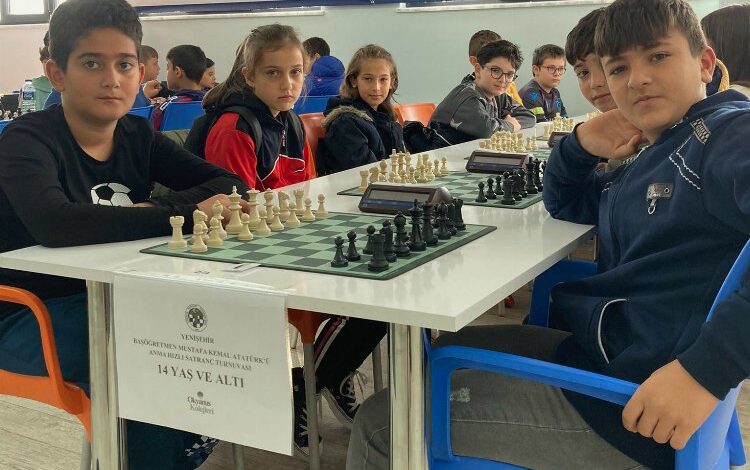 Bursa Yenişehir’de satranç heyecanı