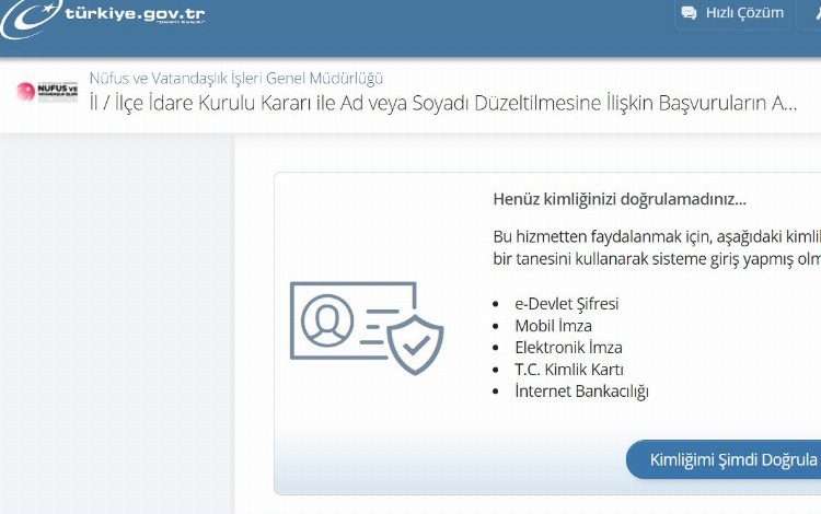 Ad soyad değişikliği için yarın son gün! Tek tıkla adını değiştir