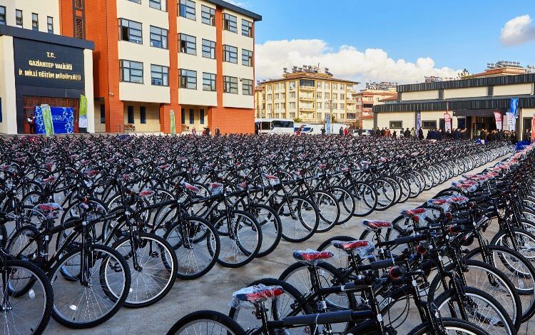 Gaziantep’te sıra öğretmenlerde… 40 bin öğretmene bisiklet dağıtılacak Gaziantep’te sıra öğretmenlerde… 40 bin öğretmene bisiklet dağıtılacak