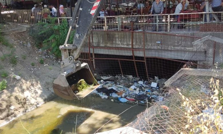 Manisa MASKİ’den dere temizliği Manisa MASKİ’den dere temizliği