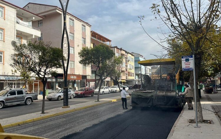 Kocaeli’de Körfez’in caddelerine estetik dokunuş Kocaeli’de Körfez’in caddelerine estetik dokunuş