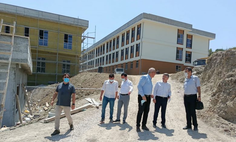 İzmir Bergama’da öğrenci yurdunda çalışmalar sürüyor