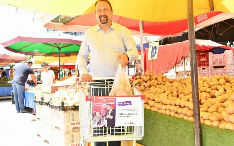 Çiğli’den pazarlara alışveriş arabası hizmeti Çiğli’den pazarlara alışveriş arabası hizmeti