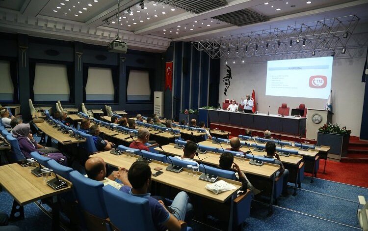 Kayseri Büyükşehir personeline ‘ilk yardım’ eğitimi