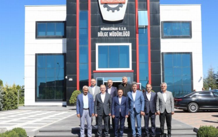 Mimarsinan OSB’ye Vali Çiçek’ten ziyaret Mimarsinan OSB’ye Vali Çiçek’ten ziyaret