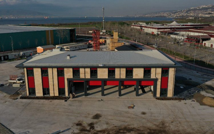 Kocaeli İtfaiye’nin yeni binasında sona yaklaşıldı