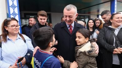 Başkan Büyükakın çocukların şenliğine konuk oldu