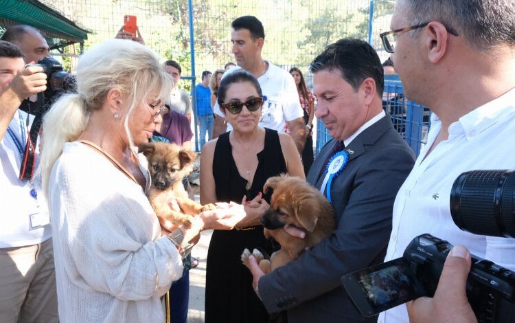 Ajda Pekkan’dan belediye bakım merkezine ziyaret