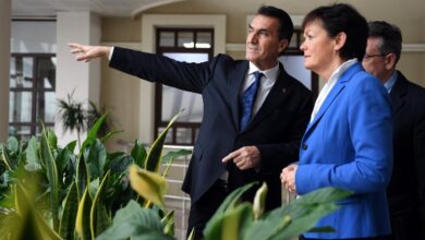 Alman Bakan’dan Başkan Dündar’a ziyaret